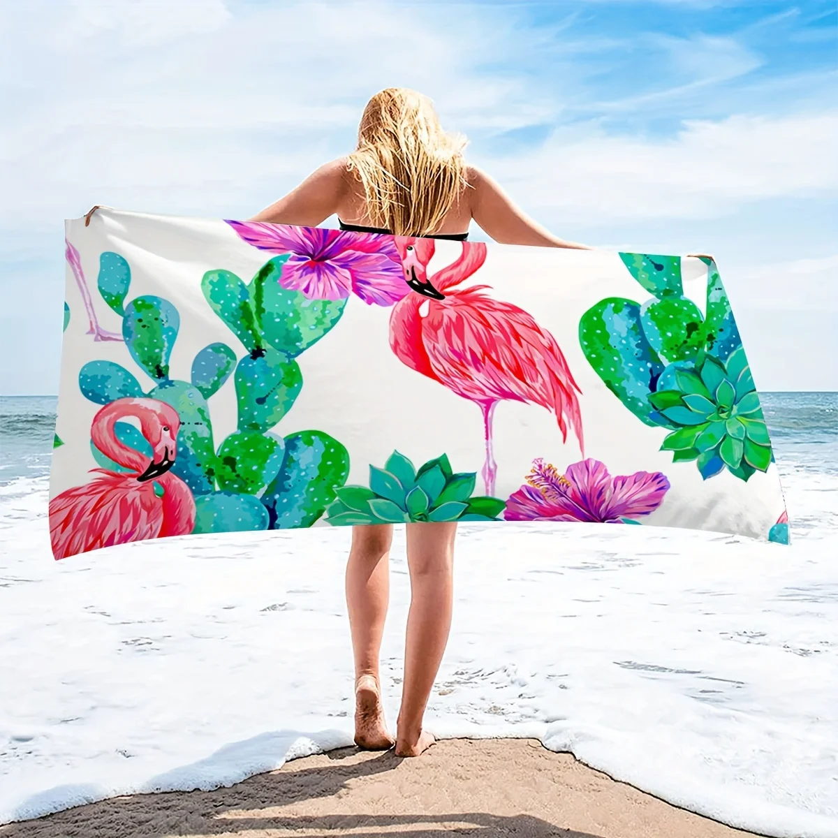 1Pc Flamingo Patter… - image