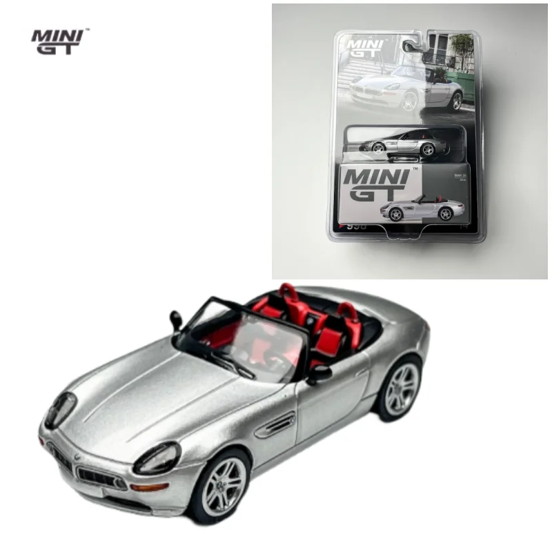 

In stock 1:64 #998 BMW Z8 Silver Miniature simulation alloy car model, Boys' toy, adult collectible ornament.
