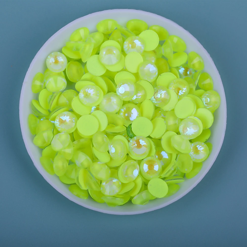 زجاج أب كريستال نيون مضيء ، حجر الراين غير الساخن الإصلاح ، الغراء المسطح على فن الأظافر اللامع ثلاثي الأبعاد ، ديكورات أحجار الراين