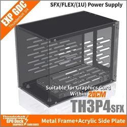 Aluminum Case TH3P4G3 Thunderbolt-3/4 USB4 OcuLink GPU Dock Metal Frame External Graphics Card BOX eGPU Chassis for ATX SFX CASE
