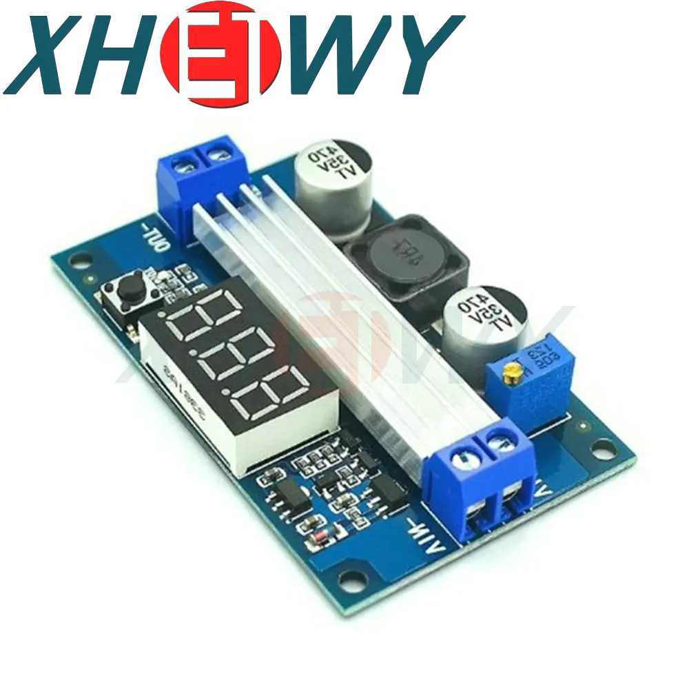 DC LTC1871 High-power 100W adjustable output 3.5~35v Digital display boost power supply module