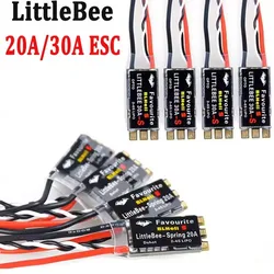 FVT LITTLEBEE Little bee BLHeli-s SPRING 20A / 30A Brushless ESC 2-6S Supports Mulitshot DSHOT Oneshot42 OneShot125 Multicopter