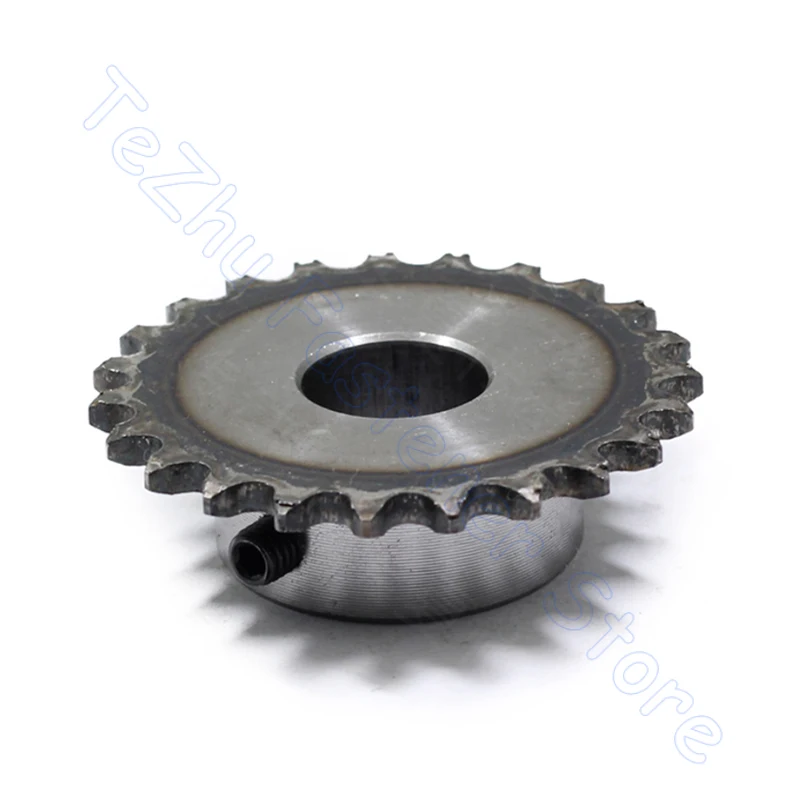 1ks 8-24 zub 04C běžící pás mechanismus 45# ocel 6mm-15mm nudit průmyslový sprocket kolo motorový běžící pás pohon sprocket zub namestí 6.35mm