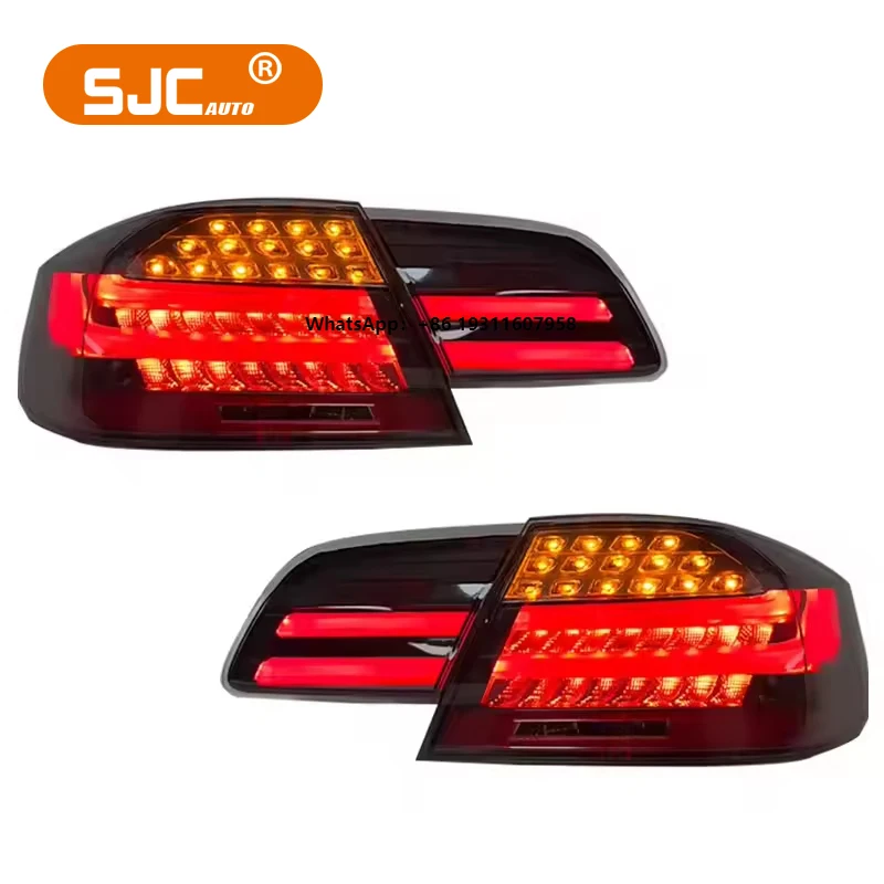 

SJC Cars Lighting System for 3 Series M3 E92 Taillights 2005-2012 Upgrade LED Tail Lamp Auto Accessoires Rear Lights
