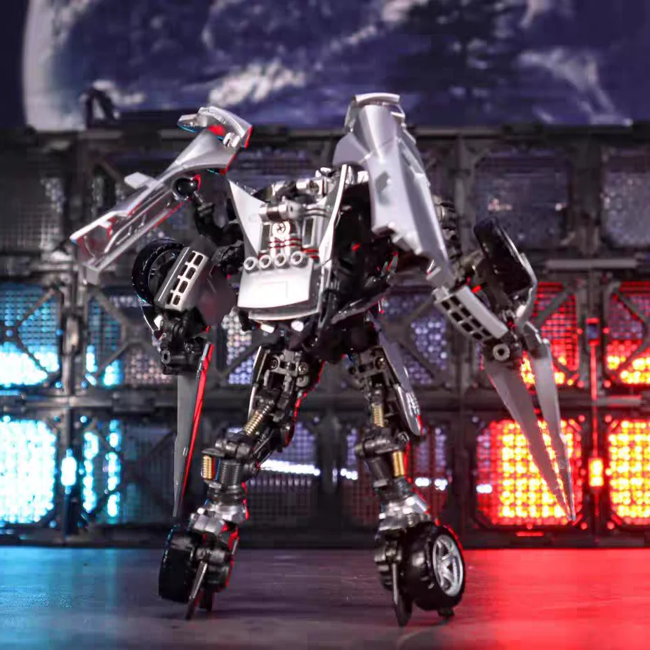 재고 있음 변신 장난감 LS-08 사이드스와이프 오토봇 액션 피규어 모델 컬렉션 로봇 장난감 선물 재발행