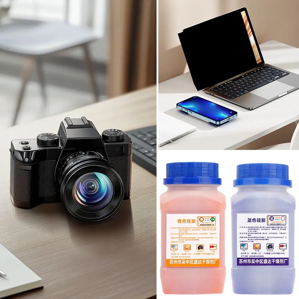 

Waterproof Reusable Silica Gel Beads Bottles Moisture Absorber Electronic Product Desiccant Moisture Absorber Dehumidifie Tool