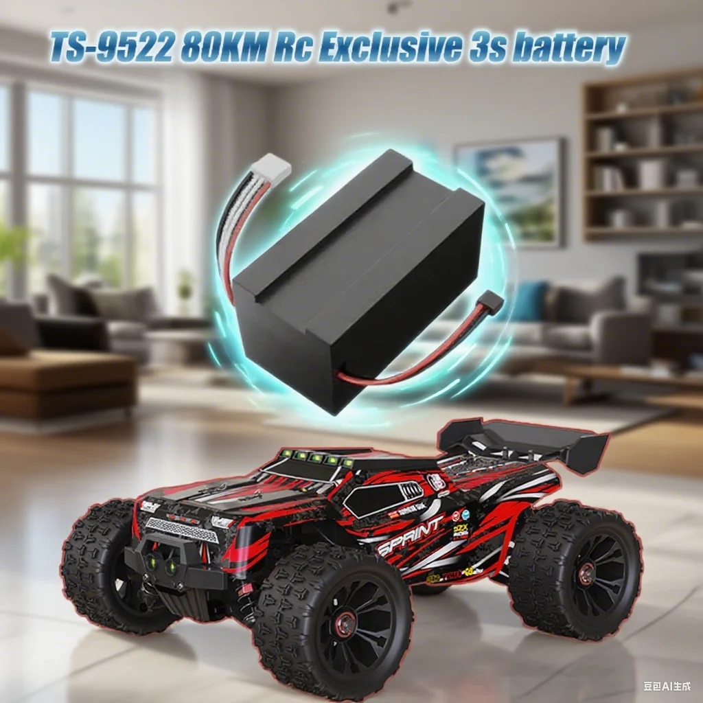 

TS-9522-5 2s 7.4V 1600mAh Li-ion Battery For TS 9522-5 Brushed 3s 11.1V 2000mAh For Brushless version Car Spare Parts Charging