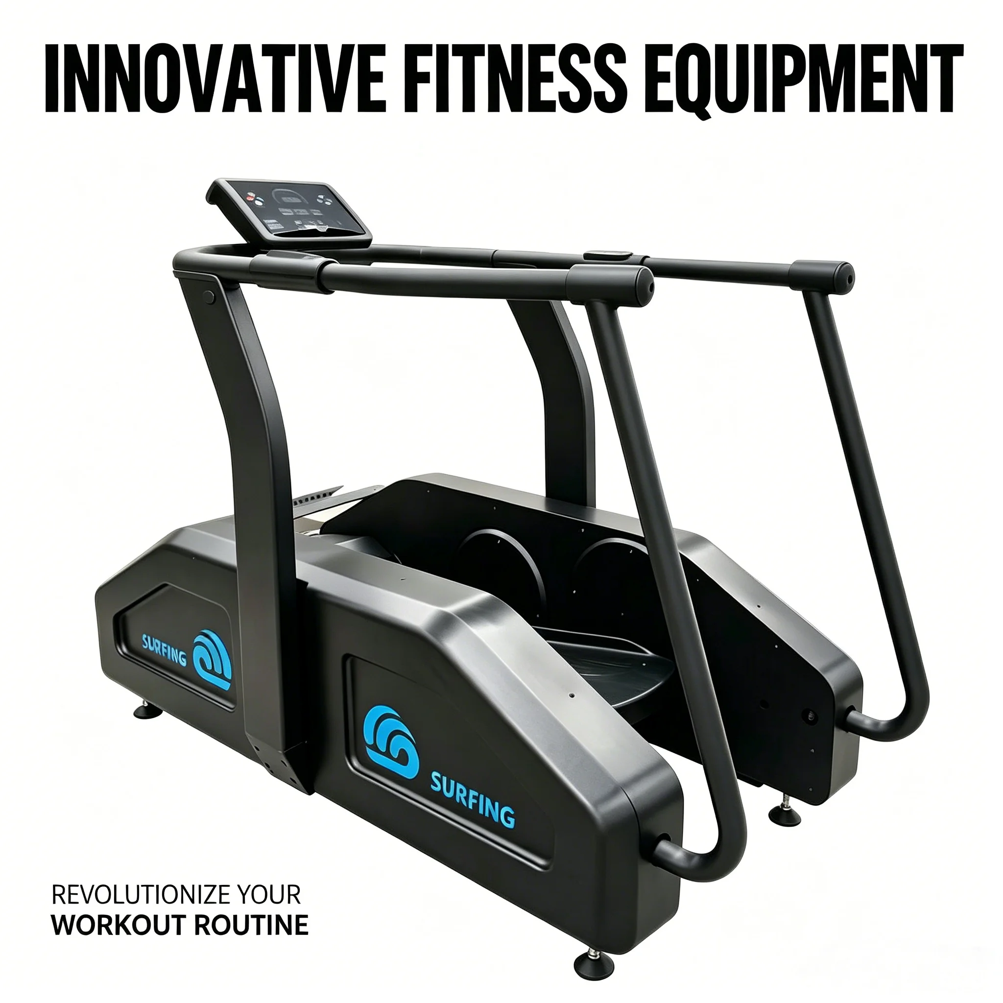 Wholesale Electric Surfing Machine Home Plastic Customized Color Logo Gym Full-Body Workout Surf Simulator Cardio Surf Trainer