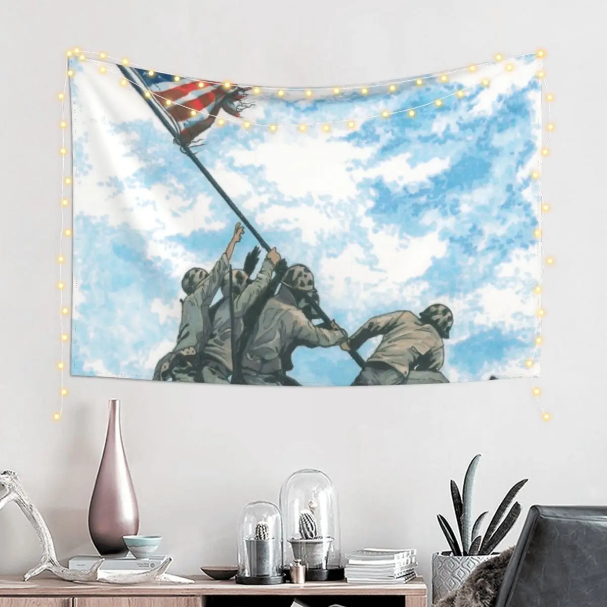 A Clear, Cool, Beautiful Day Tapestry House Decor Luxury Living Room Decoration Tapestry