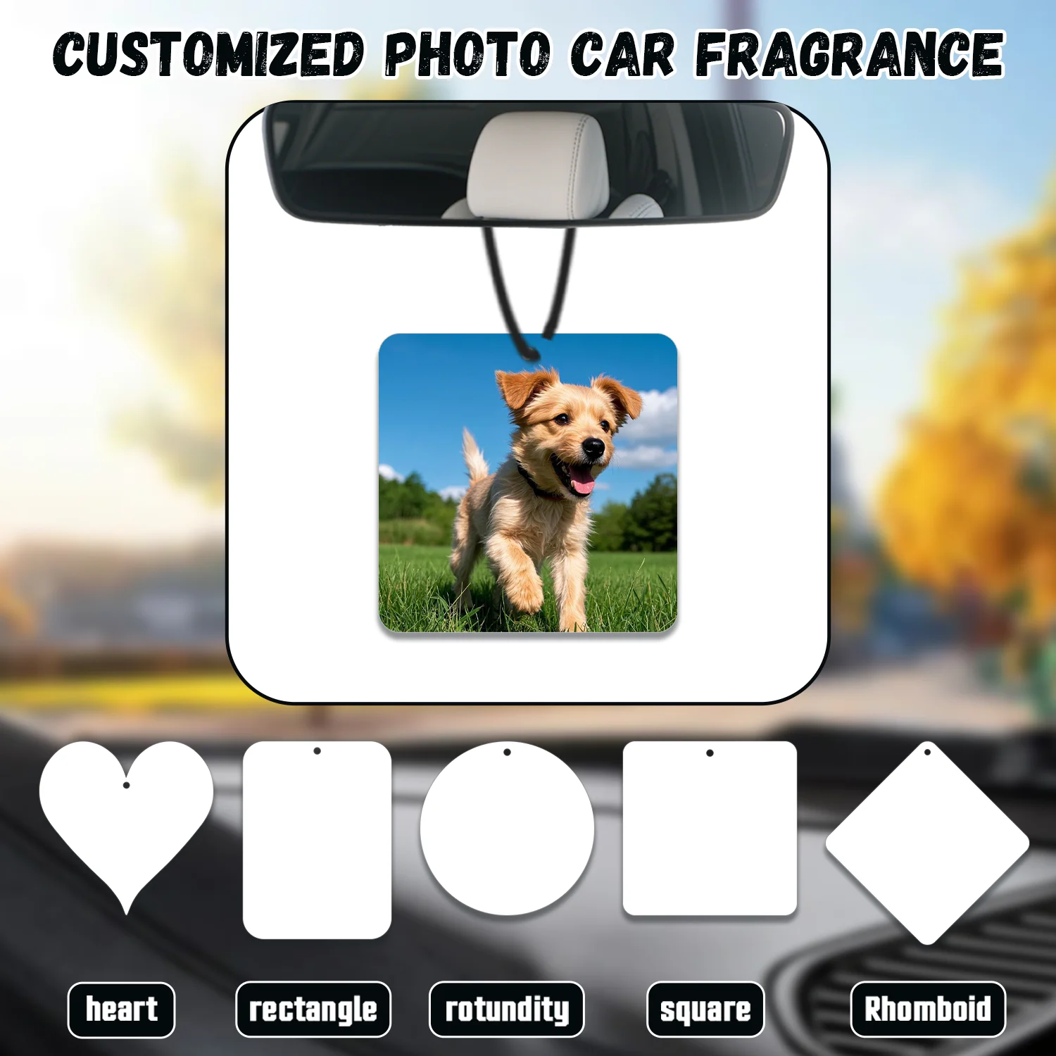 

1 шт./3 шт. освежитель воздуха для автомобиля на заказ, несколько форм, подвеска для зеркала заднего вида для семейного автомобиля, индивидуальный логотип компании, памятный