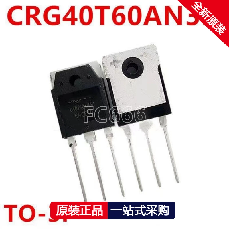 1PCS CRG40T60AN3H G40T60AN3H TO-3P 40A 600V Inverter IGBT Field Effect Transistor