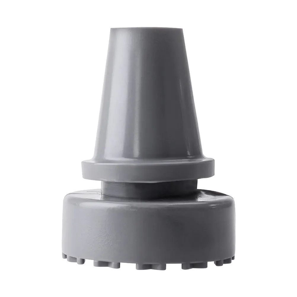 Walking Stick Antiskid Rubber Tips Head Feet 19Mm Inner Diameter Crutch Accessories Grey Replacement Caps for Stability Abrasion
