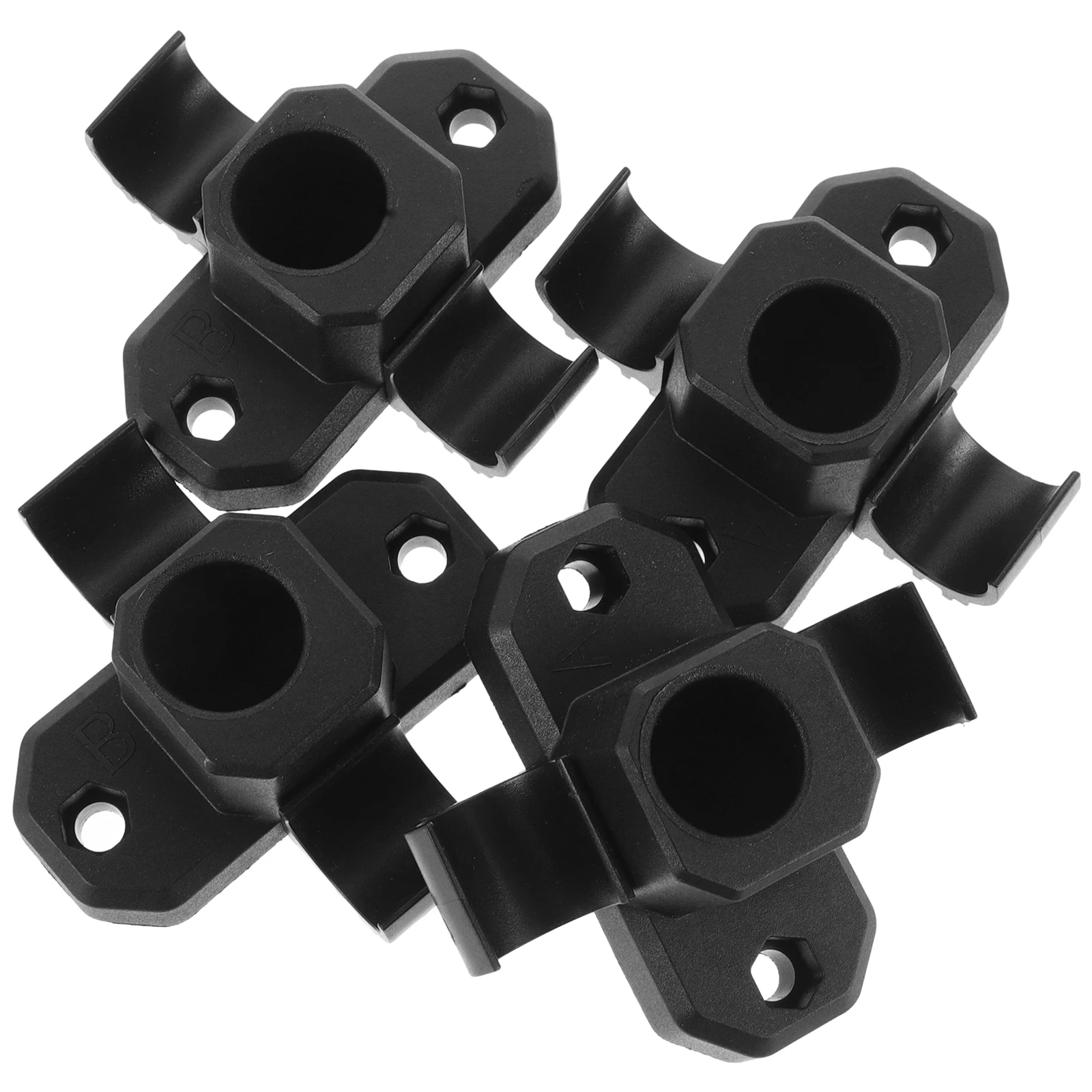 

4pcs Table Leg Connectors Durable Brackets for Camping Stool Folding Chairs Furniture Mounting Hardware Attachment Parts
