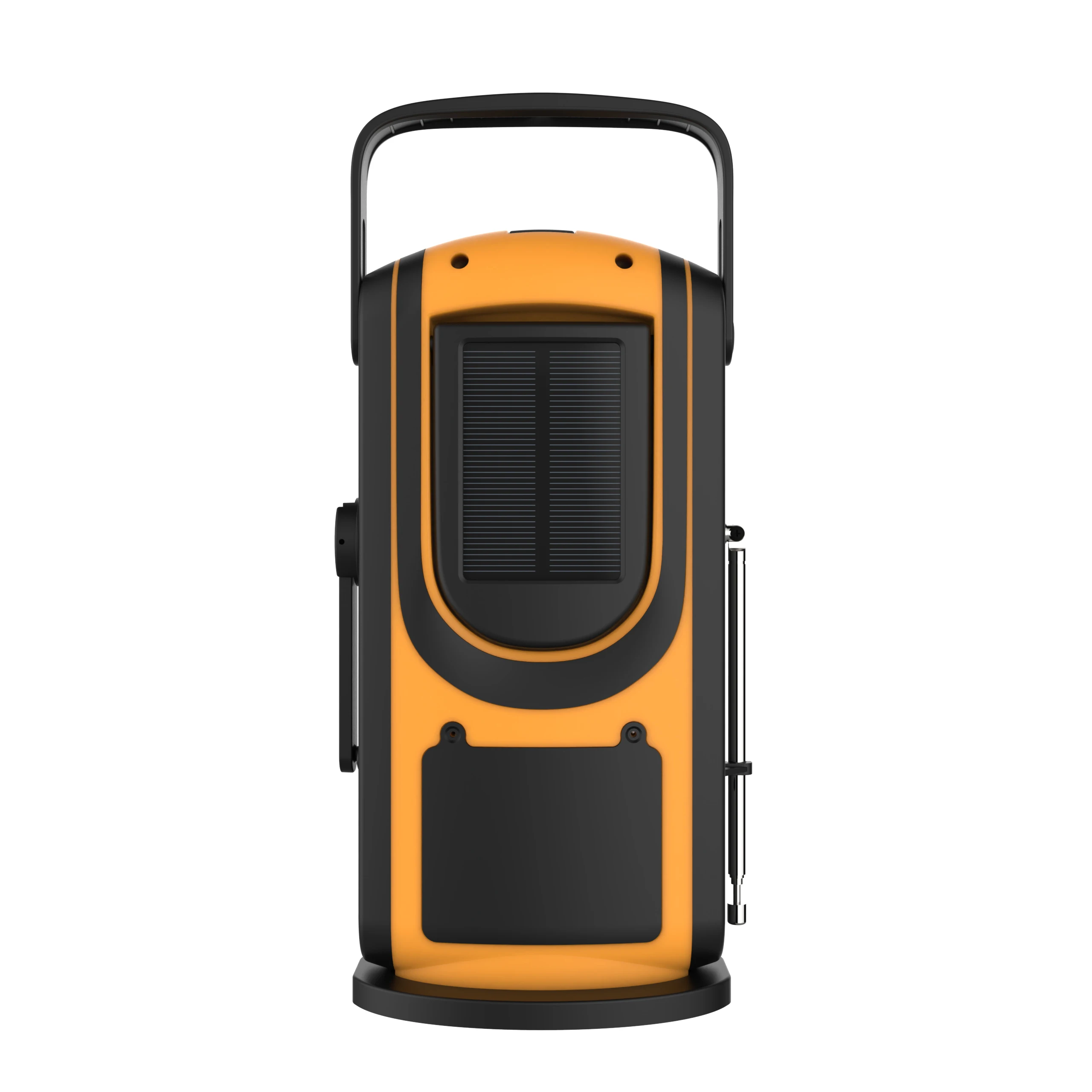 

Outdoor 6000mAh Type C Solar Charged SOS FM WB Dynamo Radio with Reading Light Waterproof Emergency Radio Flashlight Function