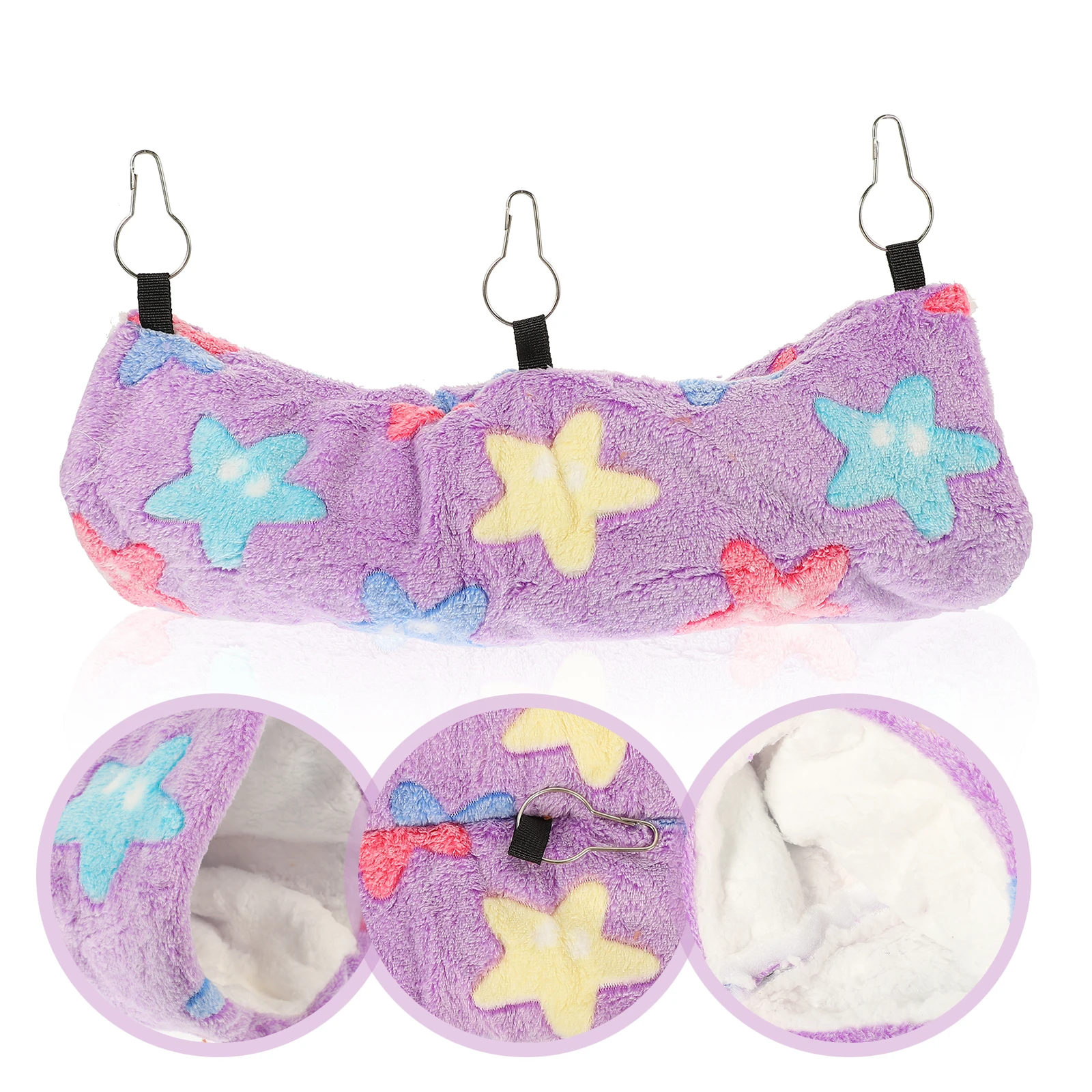 

Hammocks Squirrel Cotton Nest Hamster Supplies Accessories Tier Hanging Animal Bed