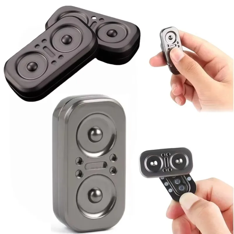 

Магнитный металлический слайдер EDC Owl: антистресс-игрушка для рук, снятия стресса, для офиса, для взрослых и детей, рождественский подарок