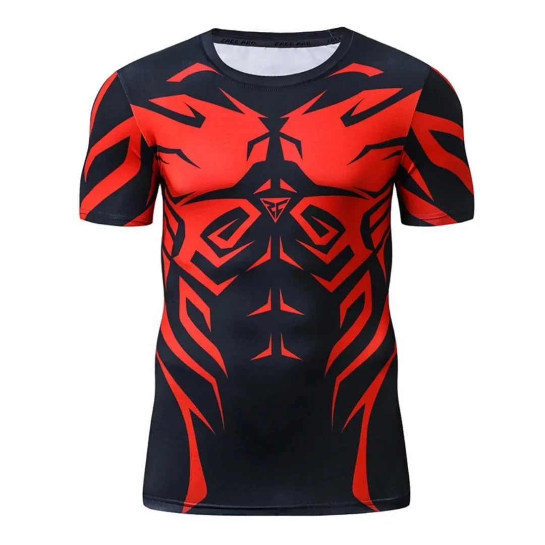 Vintage Dragon Tiger Graphic T Shirt for Men 3D Animal Printed Short Sleeve Tops Summer Sports T-shirt Street Y2k Clothes
