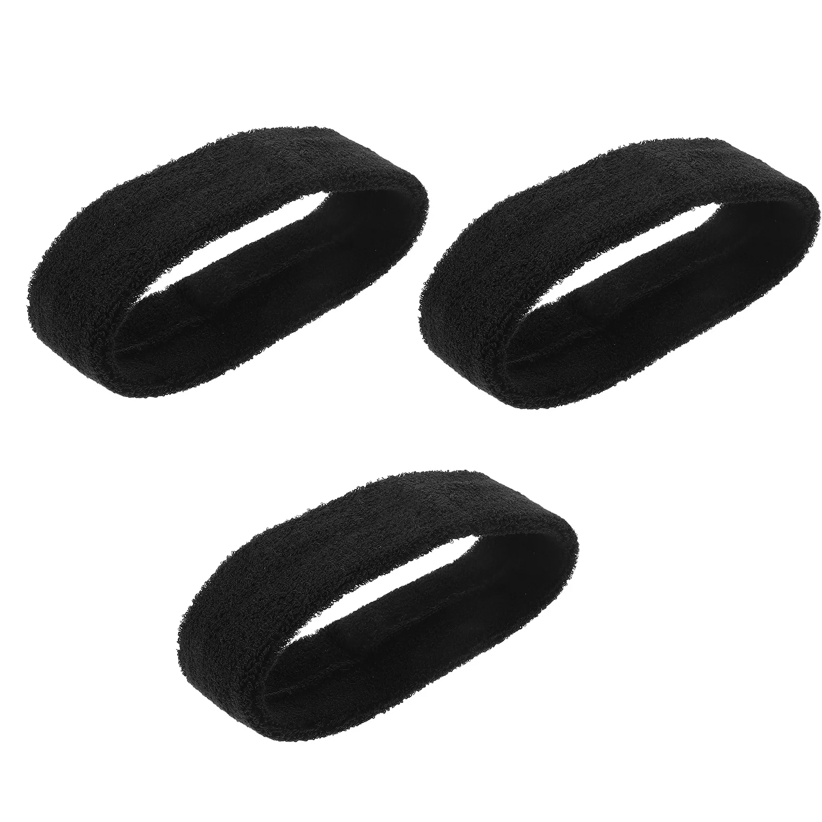 

3Pcs Sweat Headbands for Women Men High Elasticity Breathable Sports Band for Workout Running Exercise Hair Accessory