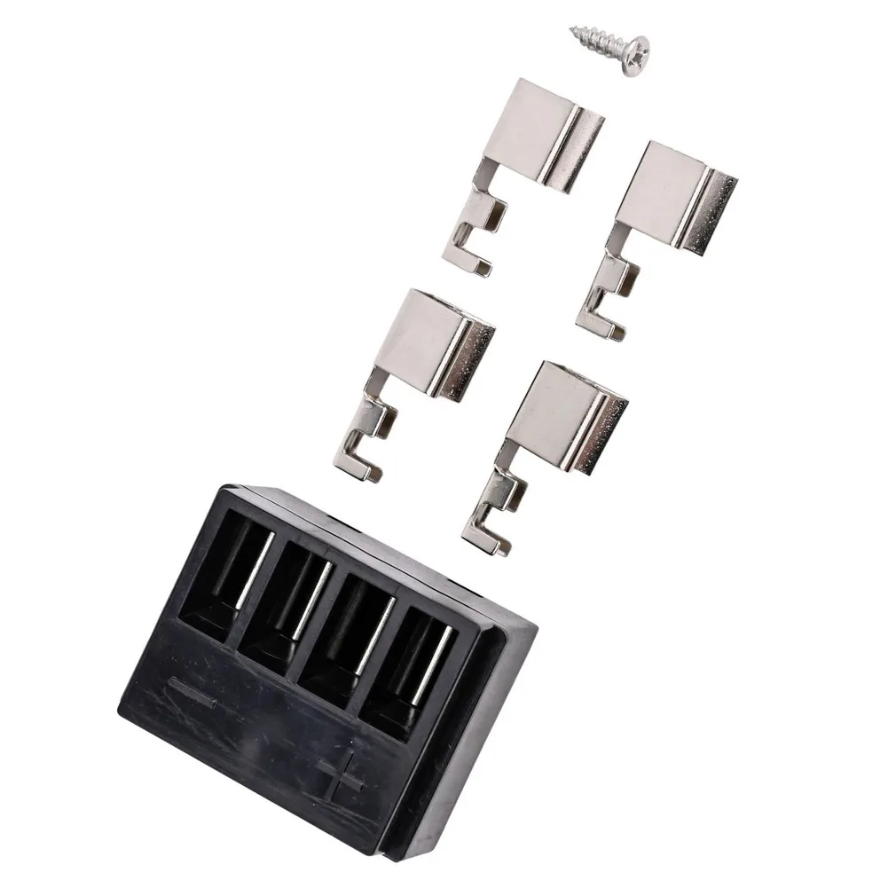 Electric Bicycle Battery Box Base Secure High Current Connection Component For E-Bike Power System Replacement Part