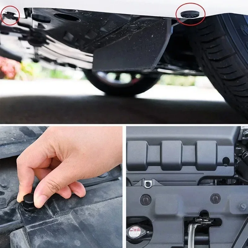 for Nissan Automotive Fastener Clips Body Push Retainer Bumper Trim Retainer Fastener Kit Blade Liner Fender Snap