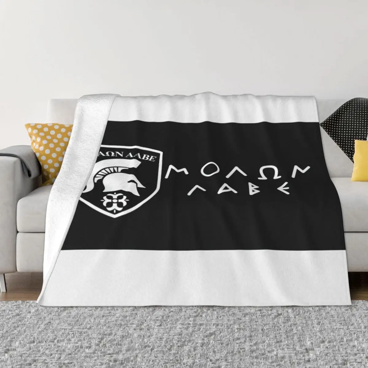 

Molon Labe Logo 7 Blanket Quilt For Bed Blankets & Throws Throw Blanket