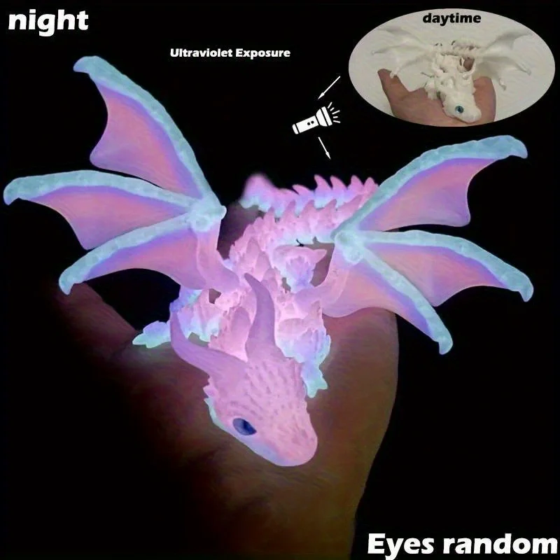 30CM 3D Printing Dragon Aurora - 3D Printing Action Figure 评论和价格