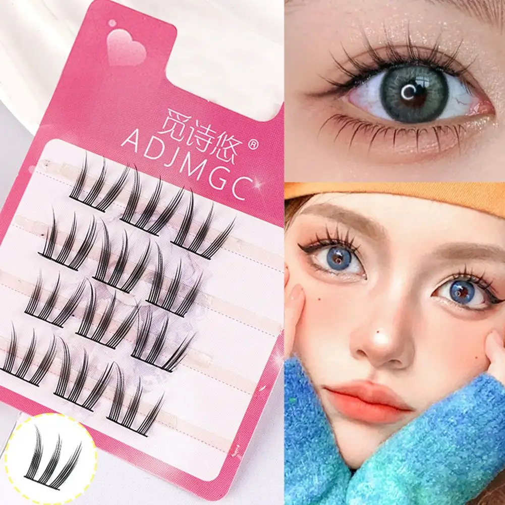 رموش تمديد طبيعية عين القطة عباد الشمس رموش فردية مجموعة خفيفة الوزن مانغا الرموش الصناعية ماكياج #3