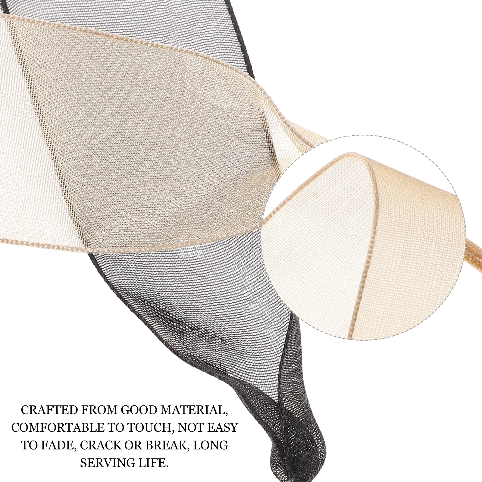 

5pcs Shoelaces Ribbon Chiffon Shoe Laces Laces for Sneakers Girls White Khaki Shoe Accessories