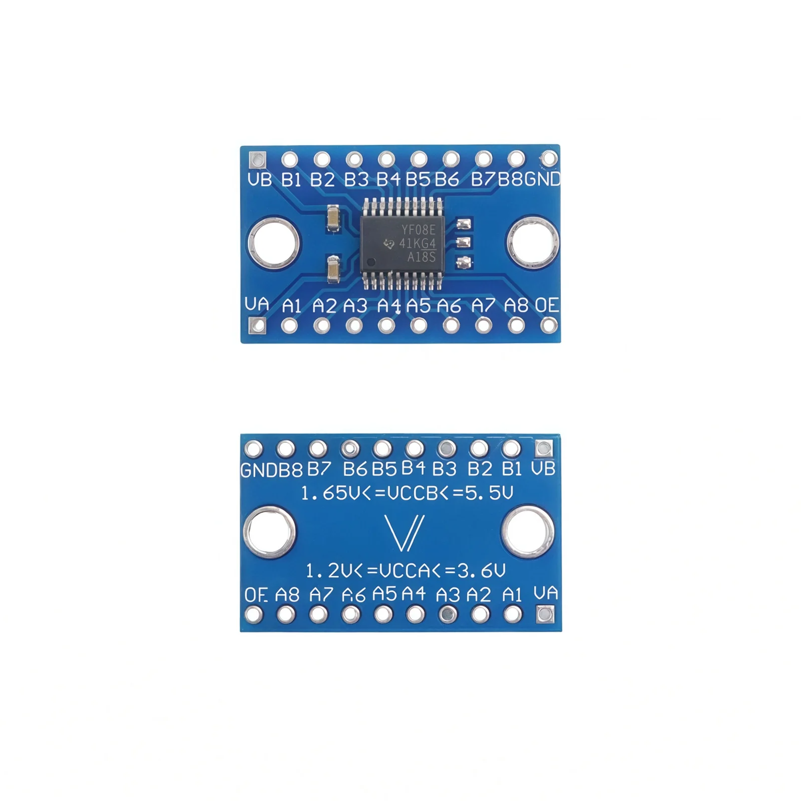 3.3V 5V TXS0108E 8 Channel Logic Level Bi-directional Converter Module TXB0108 Mutual Convert Module TXS0108