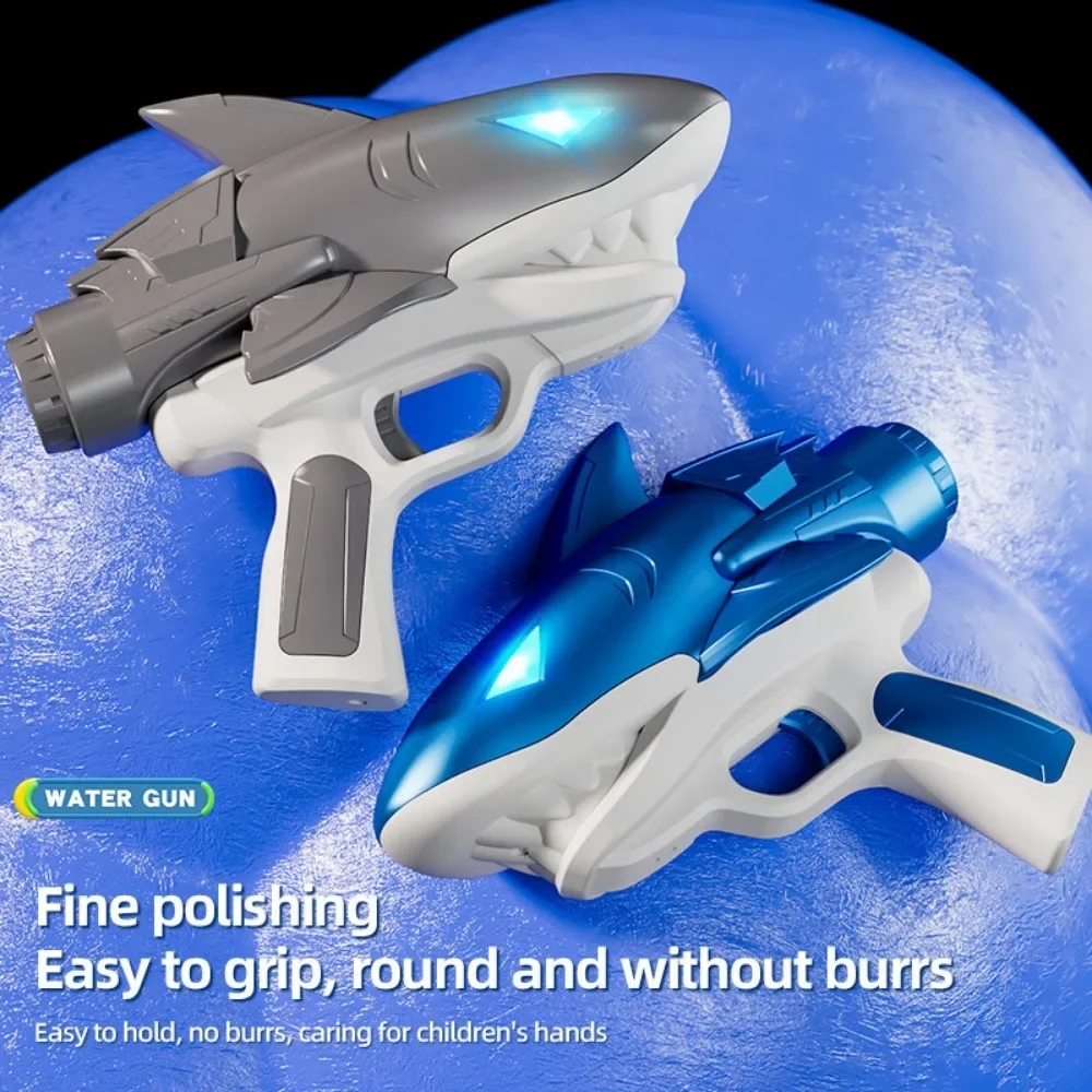 Electric Water Gun Automatic Shark Shape For Outdoor Water Fights_voghion.com