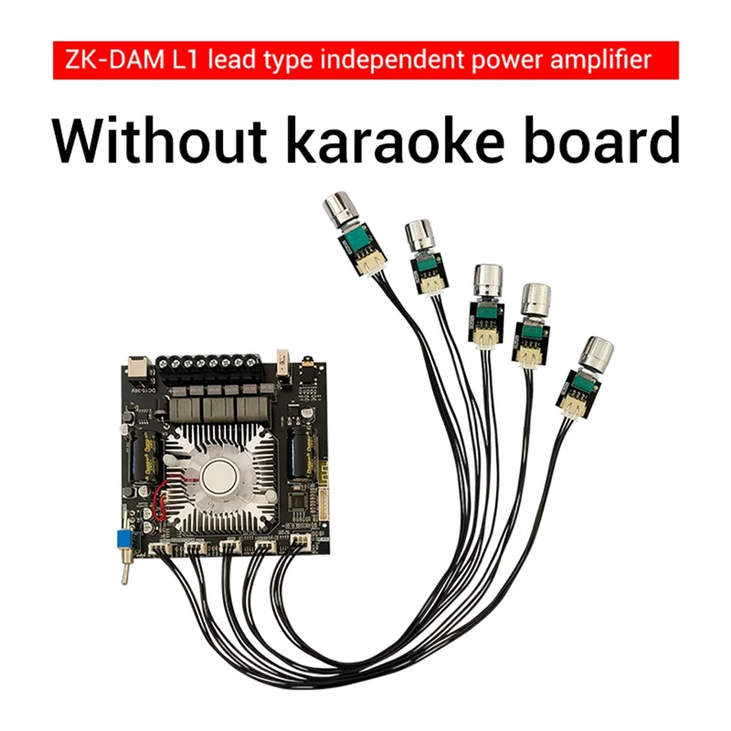 X12A-ZK-DAM L1 مضخم الطاقة الرقمي مجلس ستيريو 2X220 واط + 350 واط مضخم الصوت وحدة مضخم صوت بلوتوث مع سلك محمي B
