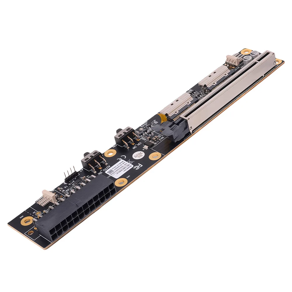 Dual SlimSAS 8i Oculink Graphics GPU Dock Bracket External Laptop Mini Host EGPU- GDS1-SFX Power Supply PCI-E 4.0 X16 Riser Card