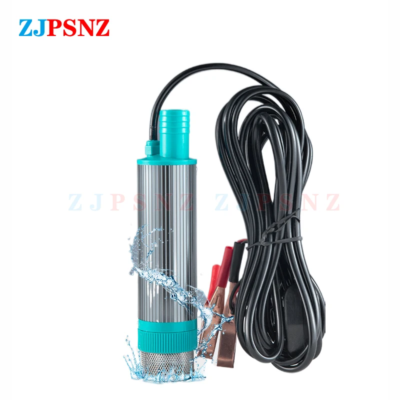 38mm 12V 24V Tragbare Mini Elektrische Auto Pumpe Zum Pumpen Diesel Öl Wasser Transfer Pumpe Camping Angeln tauchpumpe 30L/min – Detail 14