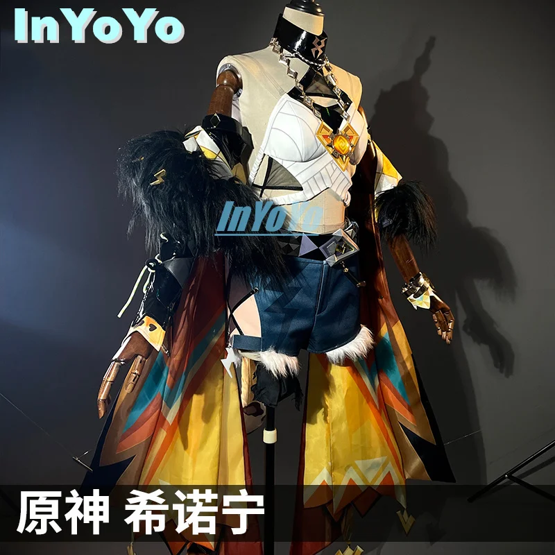 

InYoYo Xilonen Cosplay Genshin Impact Costume Game Suit Lovely Uniform Dress Halloween Party Outfit Women Clothing XS-XXL New