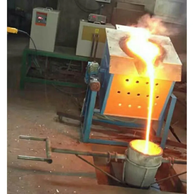 

10kg 20kg 50kg 100kg 150kg 200kg Induction Melting Furnace for Copper/Gold/Silver/Aluminum/Steel