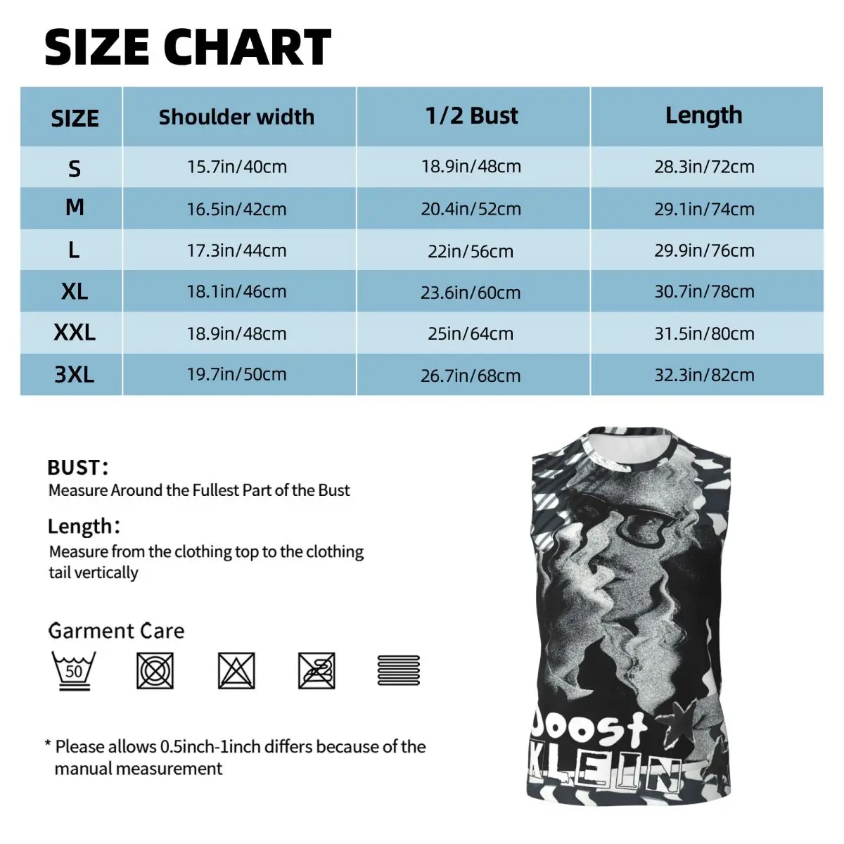 Joost Klein Dutch Singer Music Men Printed Sleeveless T-shirt Casual Hip Hop Street Style Beach Holiday Tank Tops