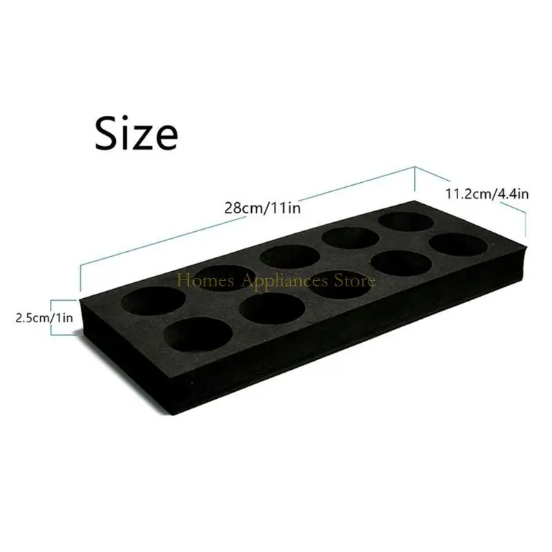 D0ABプラスチックコーヒーポッドシェルフコーヒーカプレットラックコーヒーディスプレイラックEVA素材
