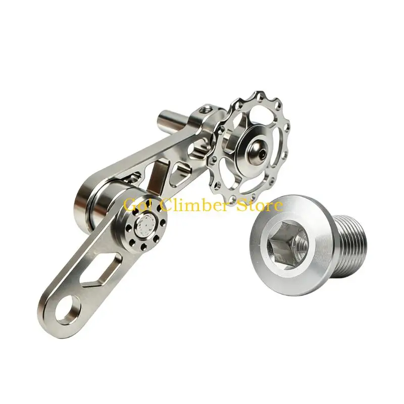 Q84C Metal Cycling Chain Guide Roller Assembly Folding Bike Chain Stabilizer for Small Wheel Single Speed Drive Line Service
