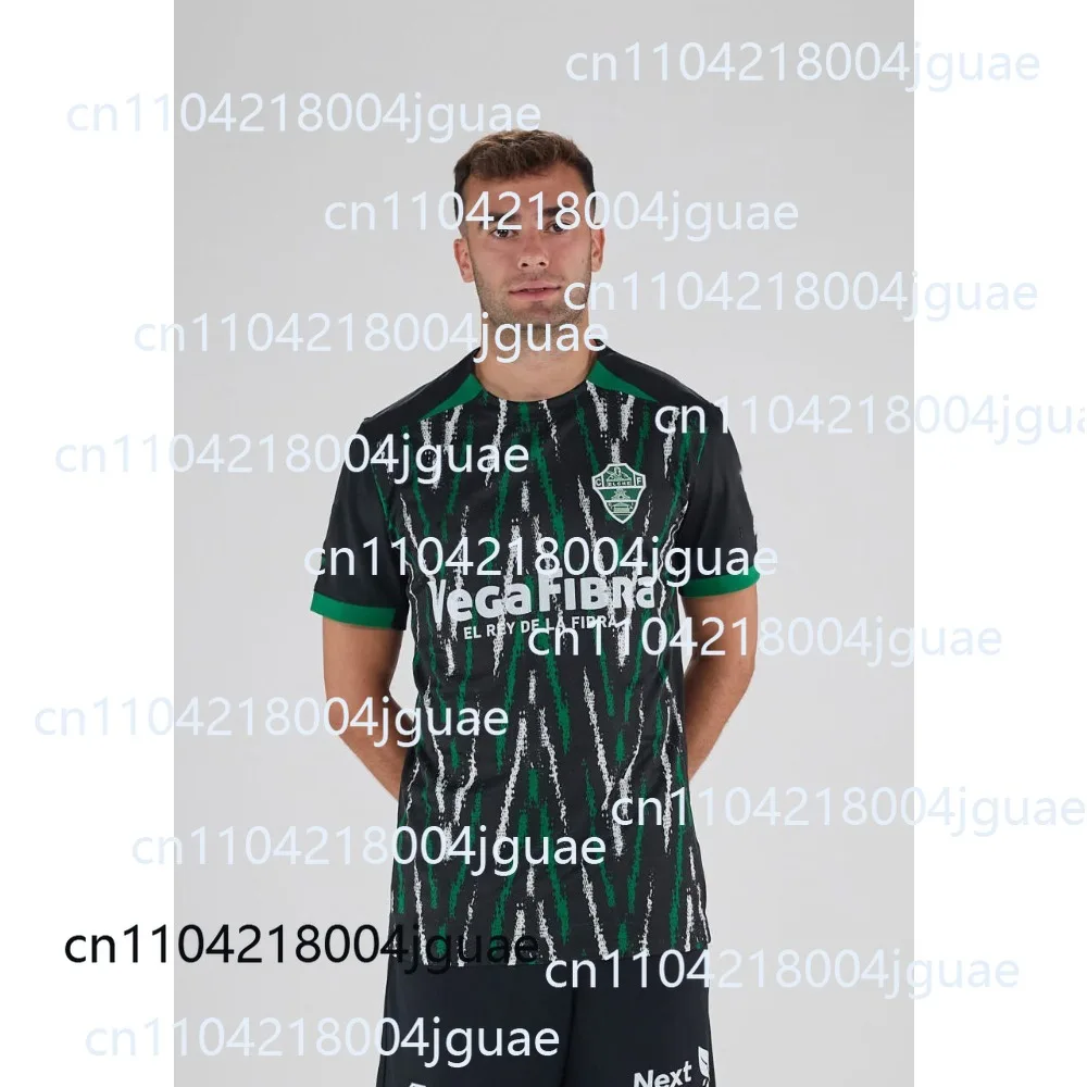 

Elchecf 25-26 футбольные майки для дома и на выезде, спортивная футболка с короткими рукавами и 3D принтом, такая же для взрослых и детей