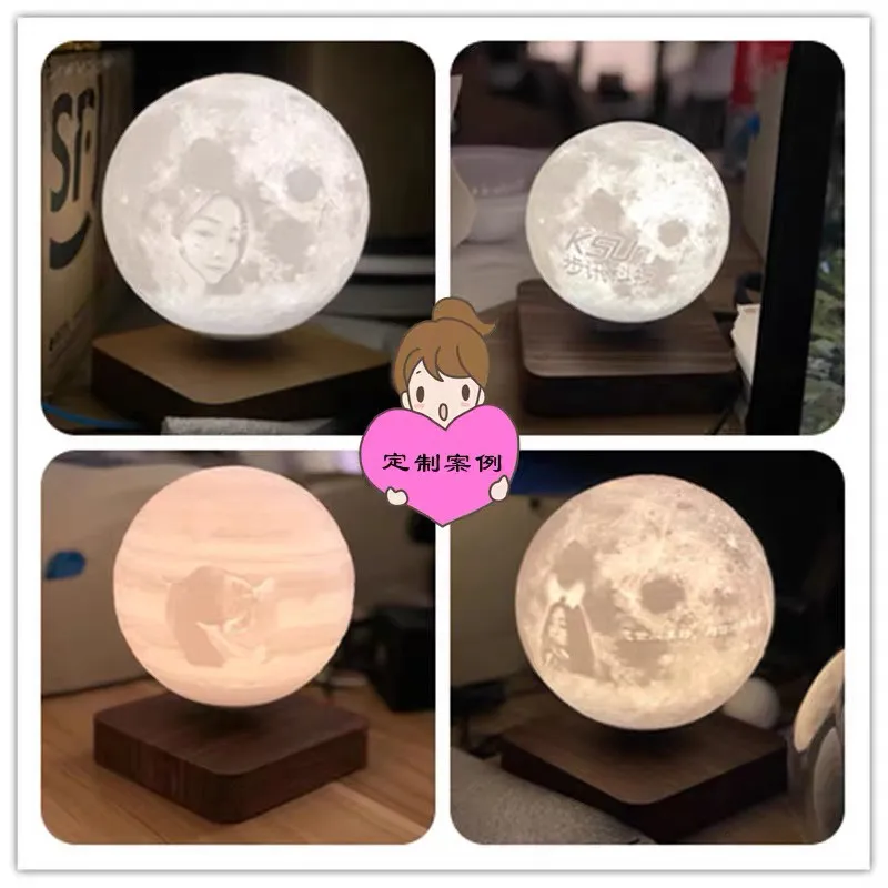 Maglev ornament moon lamp wedding gift jewelry for newlyweds