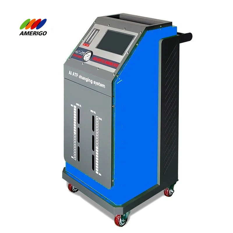 CE Industrial Touch Screen Control Automatic Gearbox ATF Flushing Machine Auto Transmission Fluid Change Machine ATF990
