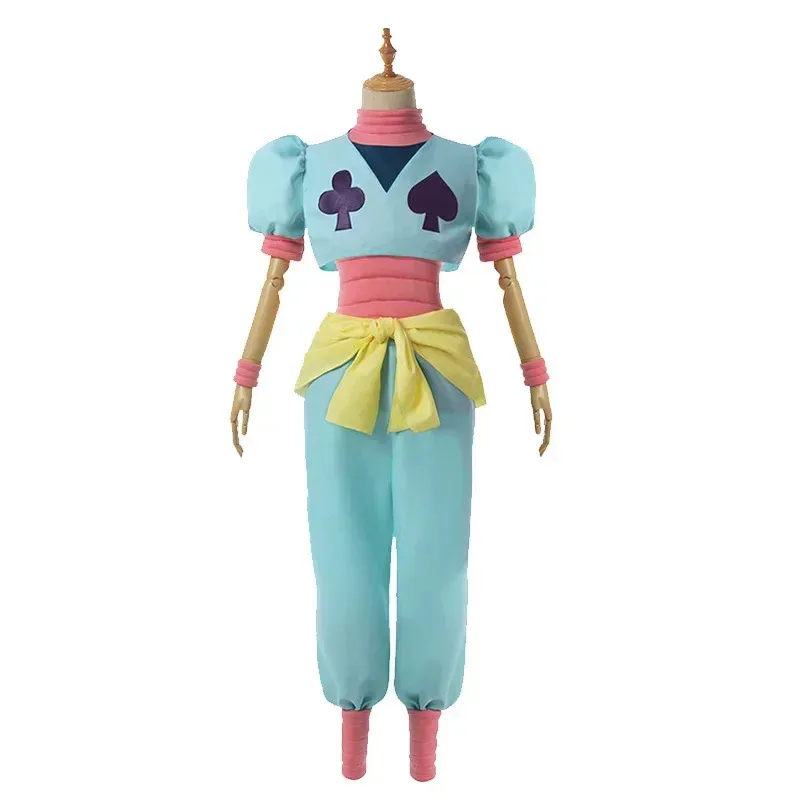 أزياء أنيمي هنتر إكس هنتر هيسوكا التأثيرية هيسوكا غطاء السراويل العلوية مجموعة كاملة للرجال والنساء ملابس الهالوين المخصصة