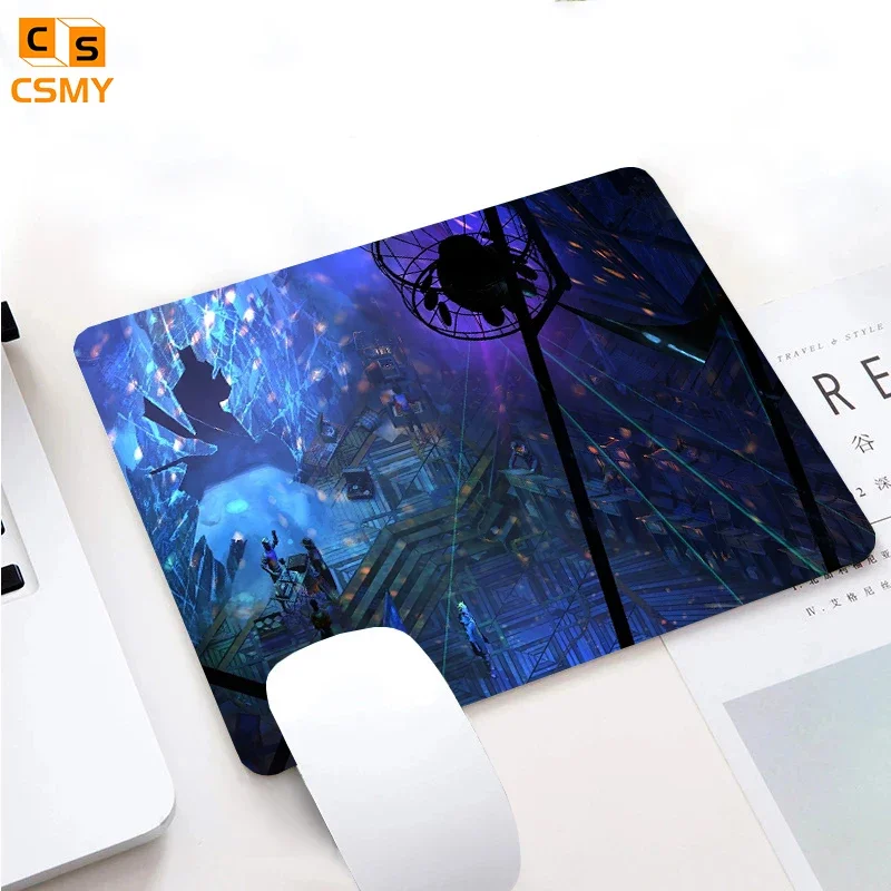 Gamer Mouse Pad piccola discoteca Elysium Pc Gaming Mousepad Laptop Mat Mausepad Computer Table Mat s accessori per tappeti tastiera Anime