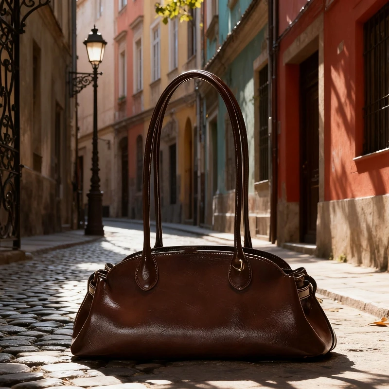 

Luxury Shoulder Bag Classic Retro Simple High-quality Handbag Fashion High-end Horizontal Zipper Wallet Brand Women Underarm Bag