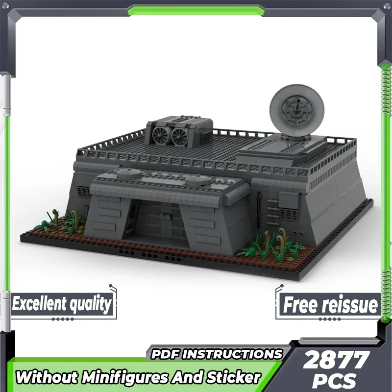 Star Movie Model Moc Building Bricks Improved Imperial Bunker Technology Modular Blocks Gifts Christmas Toys DIY Sets Assembly