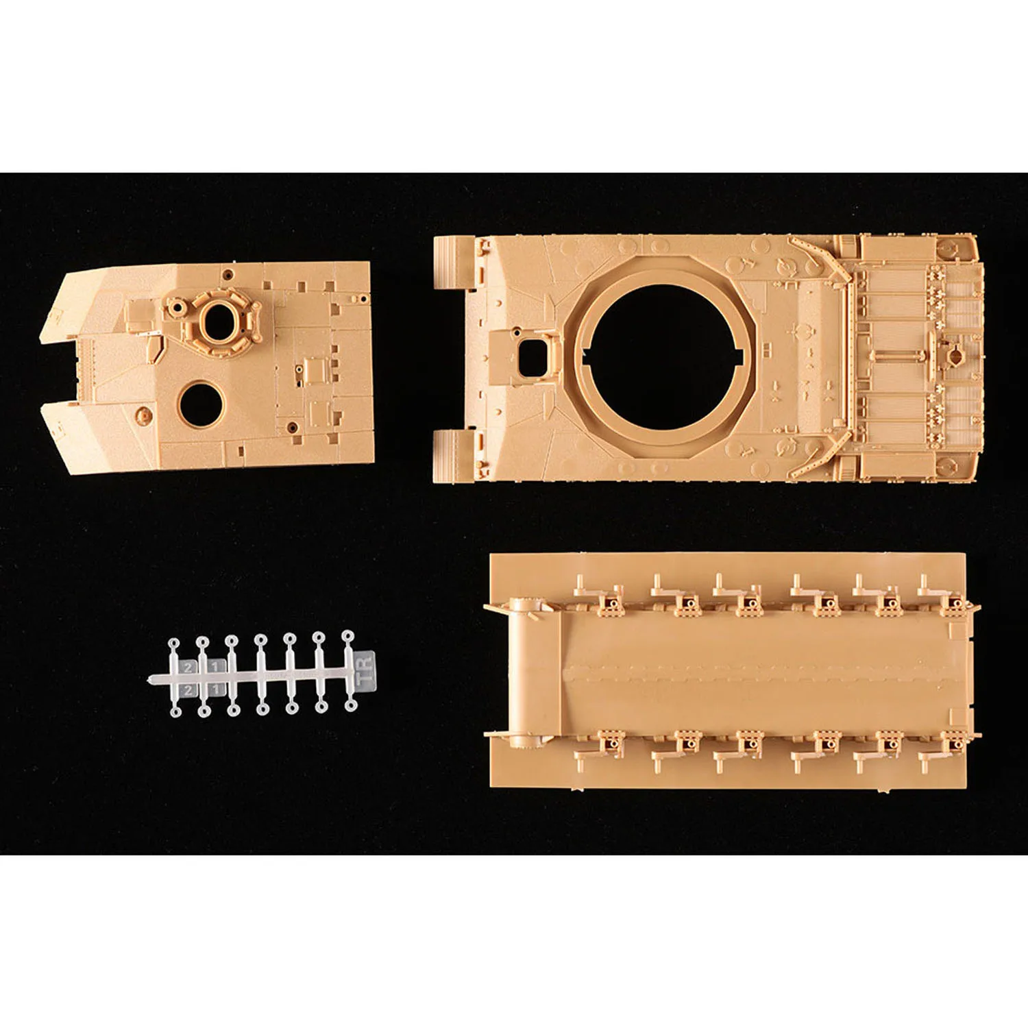 Hobby Boss 1/48 84854 British ChallengerII Enhanced Armour Neuer unmontierter, unbemalter Spielzeug-Militär-DIY-Modellbausatz aus Kunststoff – Detail 8