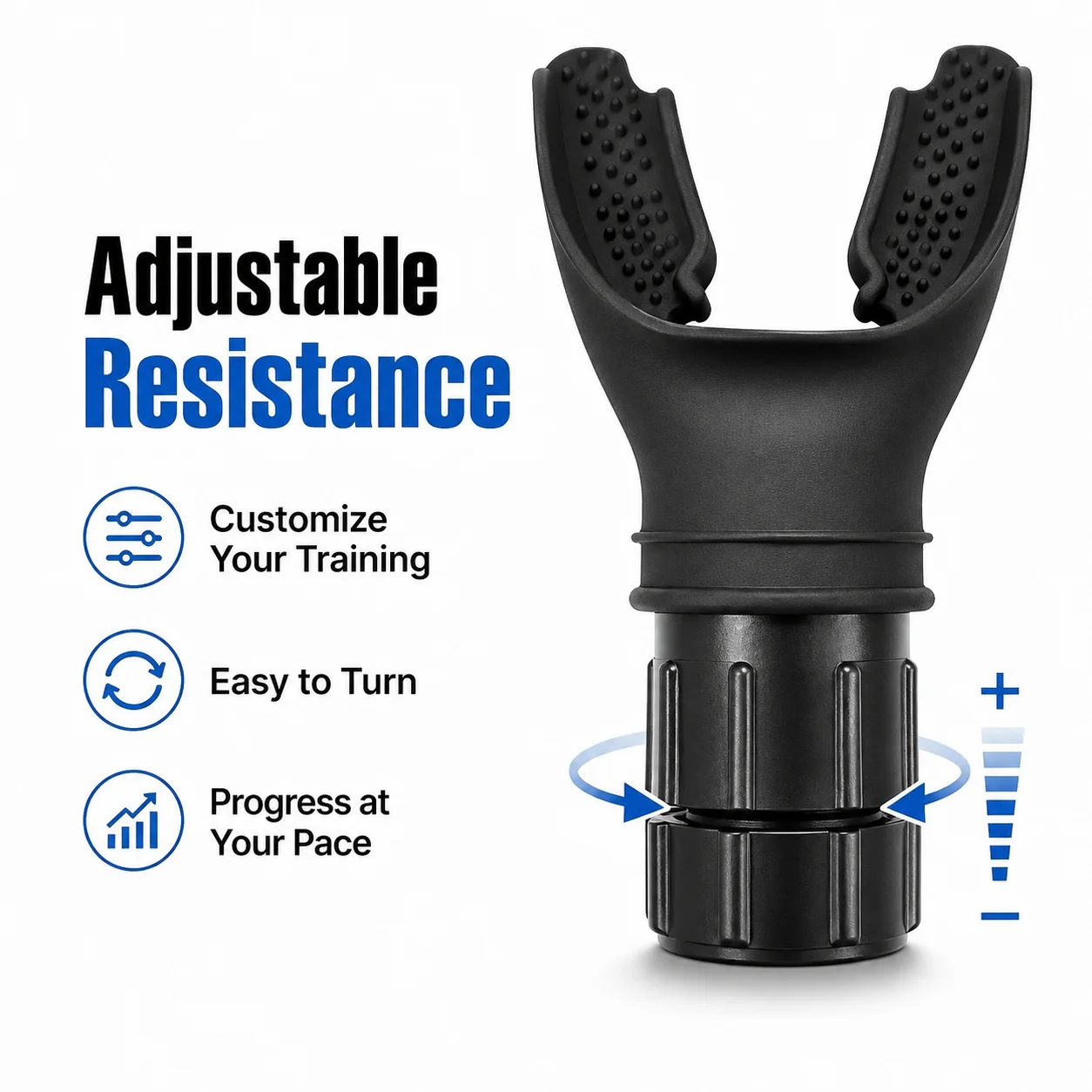 Soft Silicone Mouthpiece Replacement Bite Tabs Snorkel Respirator Mouthguard Comfortable Reusable Black White Easy Install Clean image 3