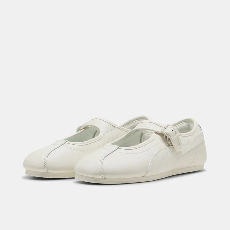 Puma genuine Tacklette new women's beige street Mary Jane shoes 408551-02