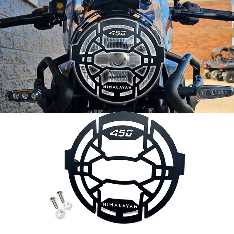 For Himalayan 450 HIMALAYAN 450 2024 Motorcycle Headlight Grille Headlight Cover Protective Cover