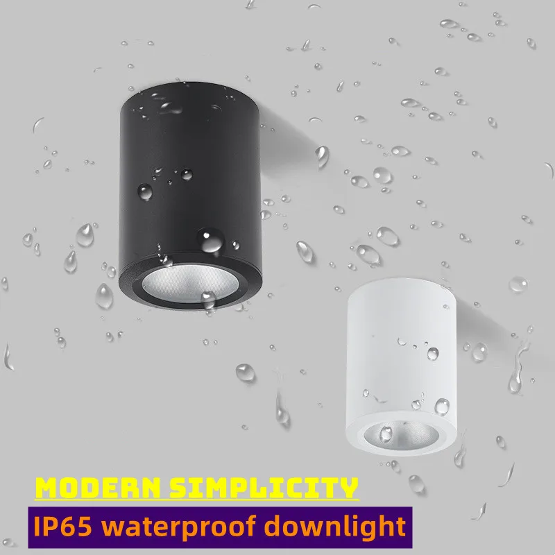 IP65 waterdichte downlight LED plafondlamp Badkamer Keuken Balkon Plafond/Moderne eenvoudige Villa Hotel verlichting 7W9W12W15W18W20W